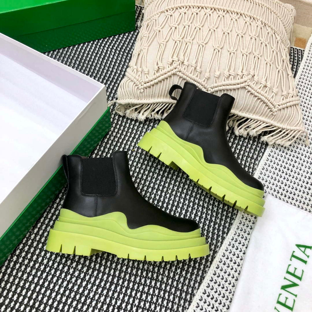 Bottega Veneta Women Shoes 630300VBS501024 Tire Ankle Chelsea Boot 166996