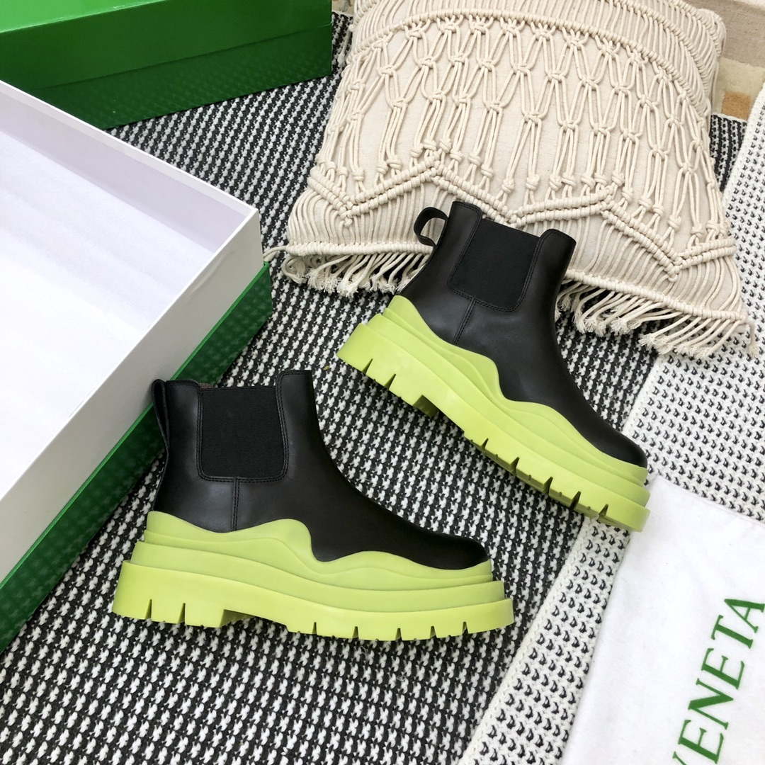 Bottega Veneta Women Shoes 630300VBS501024 Tire Ankle Chelsea Boot 166996