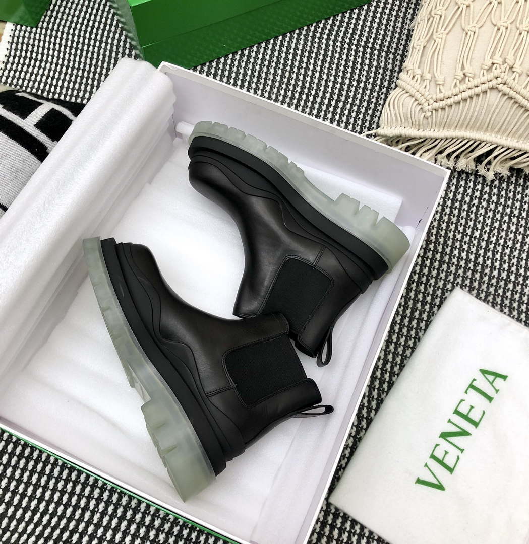 Bottega Veneta Women Shoes 630300VBS501024 Tire Ankle Chelsea Boot 166998