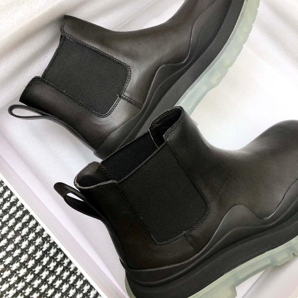 Bottega Veneta Women Shoes 630300VBS501024 Tire Ankle Chelsea Boot 166998