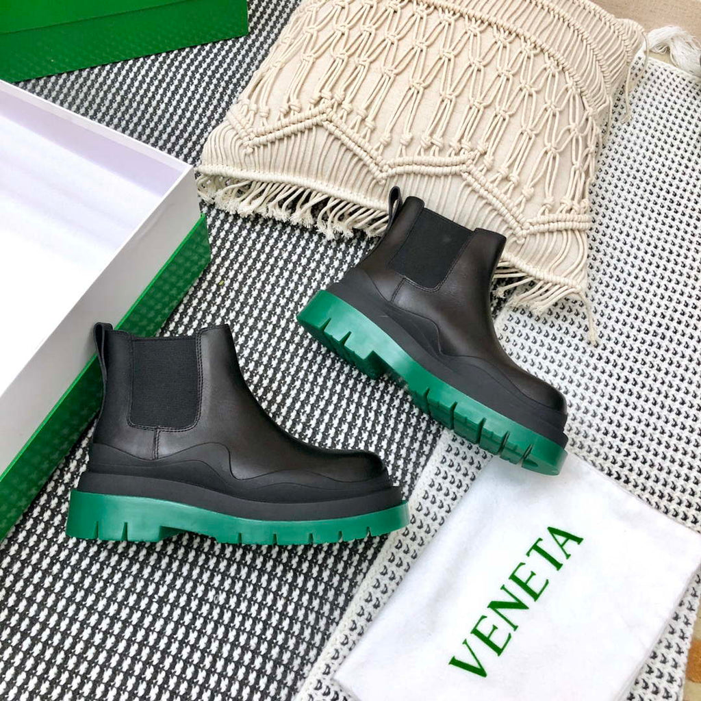 Bottega Veneta Women Shoes 630300VBS501024 Tire Ankle Chelsea Boot 167008