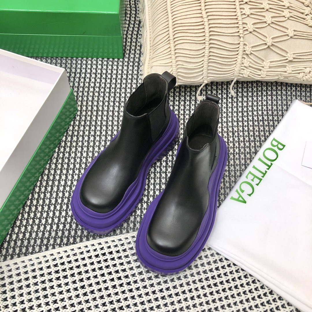 Bottega Veneta Women Shoes 630300VBS501024 Tire Ankle Chelsea Boot 167006 - 35 - View 1