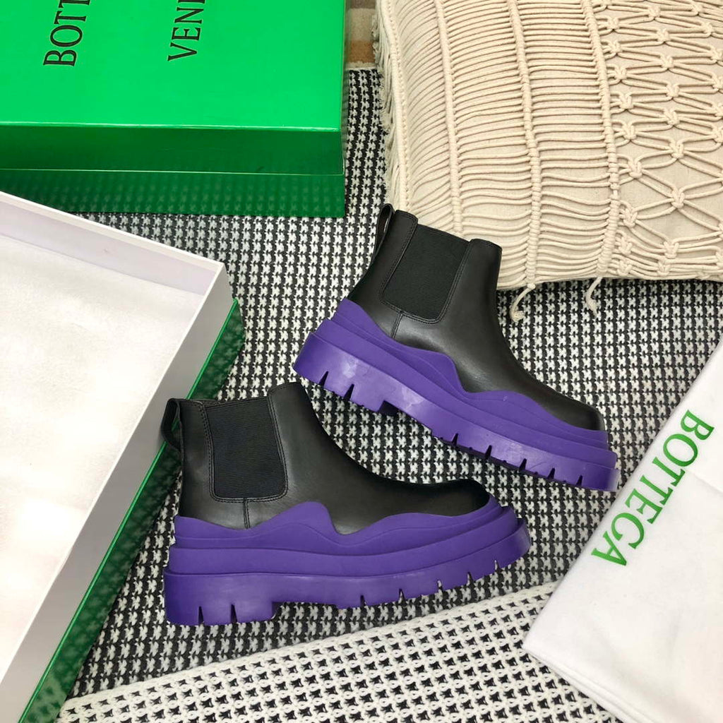 Bottega Veneta Women Shoes 630300VBS501024 Tire Ankle Chelsea Boot 167006