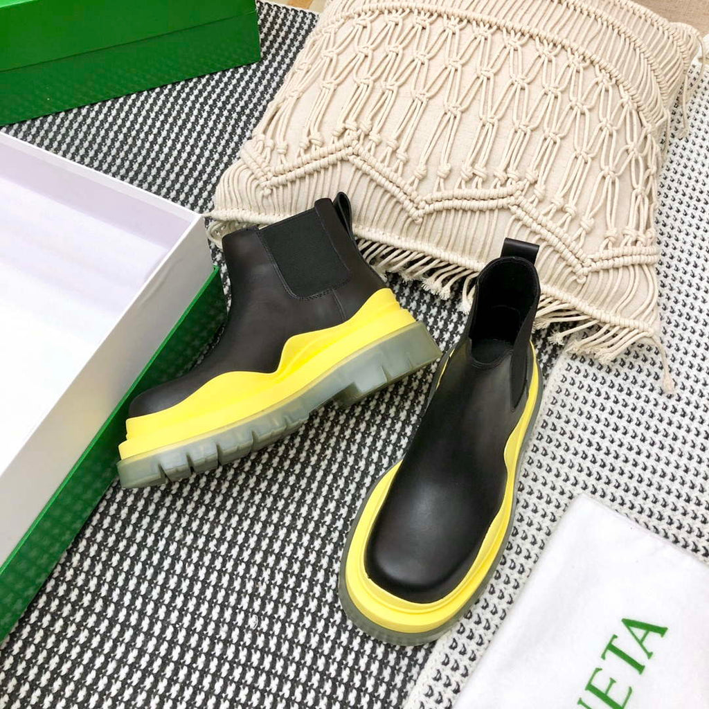 Bottega Veneta Women Shoes 630300VBS501024 Tire Ankle Chelsea Boot 167002