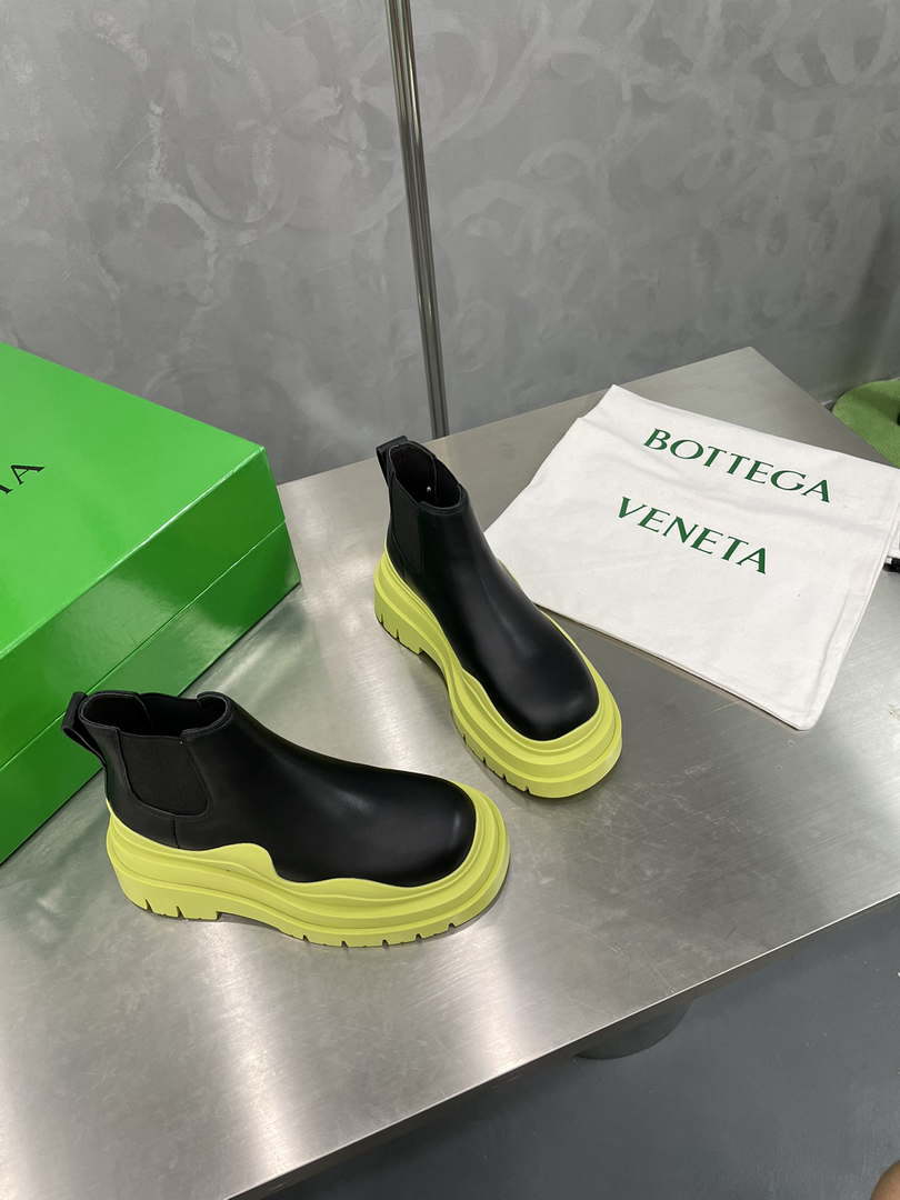 Bottega Veneta Women Shoes 630300VBS501024 Tire Ankle Chelsea Boot 194826