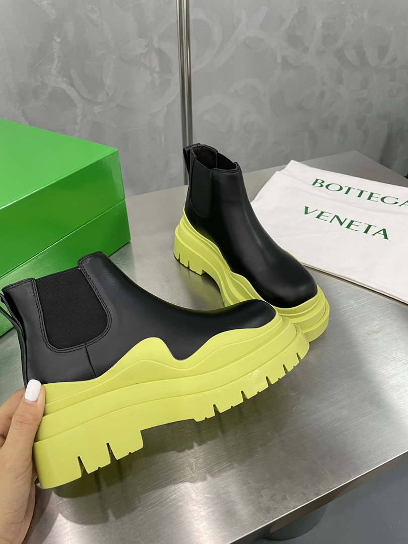 Bottega Veneta Women Shoes 630300VBS501024 Tire Ankle Chelsea Boot 194826