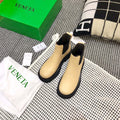 Bottega Veneta Women Shoes Lug Boot Beige Color 166980 - 35 - View 1