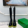 Bottega Veneta Women Shoes High-heeled Lug Boot Light-green Flatform 192791 - 35 - View 1