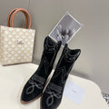 Celine Women Shoes Cuiser Boots in Painted Calfshin 189038 - 35 - View 1
