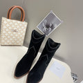 Celine Women Shoes Cuiser Boots in Painted Calfshin 189040 - 35 - View 1