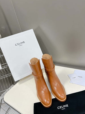 Celine Women Shoes 343413554C.38NO Margaret Chelsea Boot in Calfskin 188599 - 35 - View 1