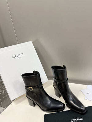 Celine Women Shoes 343413554C.38NO Margaret Chelsea Boot in Calfskin 188600 - 35 - View 4