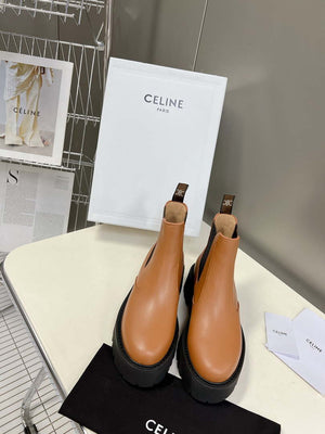 Celine Women Shoes 343413554C.38NO Margaret Chelsea Boot in Calfskin 188602 - 35 - View 1