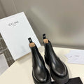 Celine Women Shoes 343413554C.38NO Margaret Chelsea Boot in Calfskin 188603 - 35 - View 1