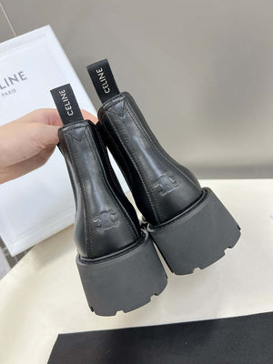 Celine Women Shoes 343413554C.38NO Margaret Chelsea Boot in Calfskin 188603 - 35 - View 9