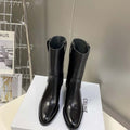 Celine Women Shoes 349113492C.04LU Mid Boot Celine Conde in Calfskintan 187823 - 35 - View 1