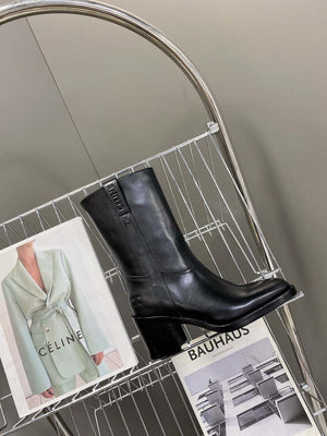 Celine Women Shoes 349113492C.04LU Mid Boot Celine Conde in Calfskintan 187823 - 35 - View 4