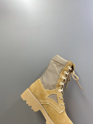 Celine Women Shoes Celine in Nucuck Laced up Boot 189044 - 35 - View 8