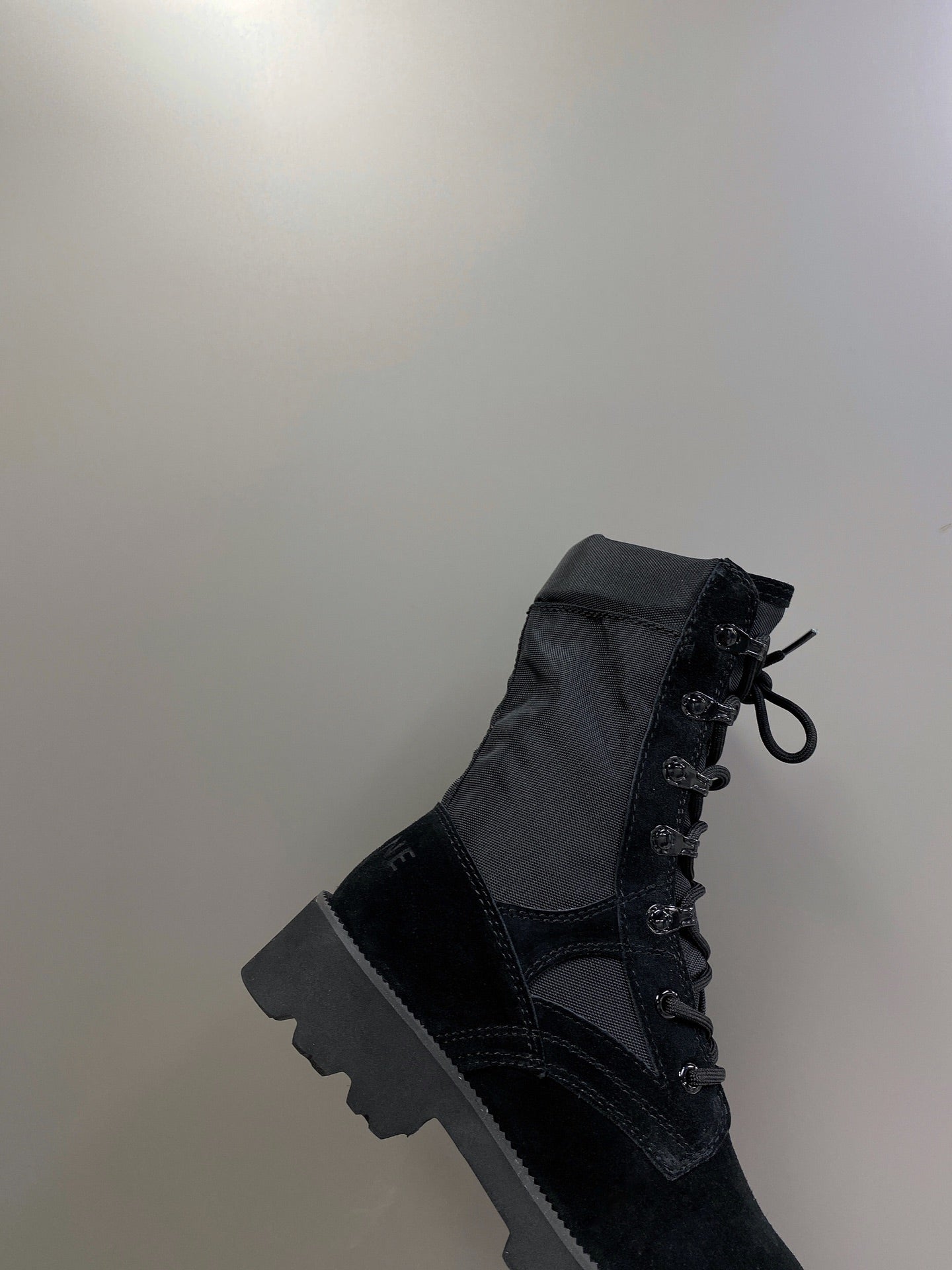 Celine Women Shoes Celine in Nucuck Laced up Boot 189045