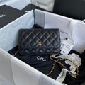 Chanel AP0250 Wallet on Chain Lambskin A33814 Black - Default Title - View 1