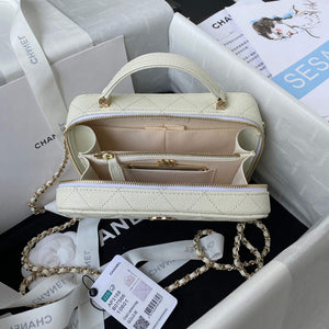Chanel AS3168 Vanity with Chain Bag White - Default Title - View 7