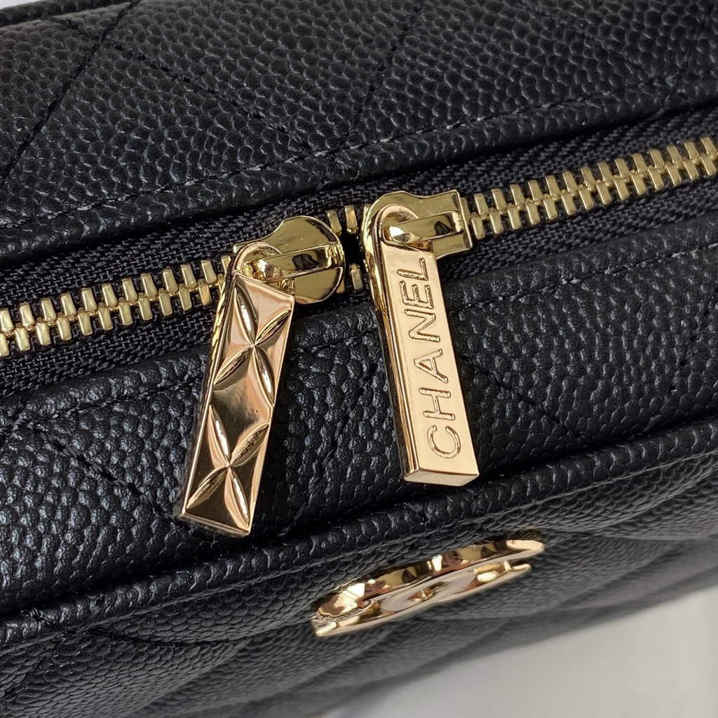 Chanel AS3168 Vanity with Chain Bag Black