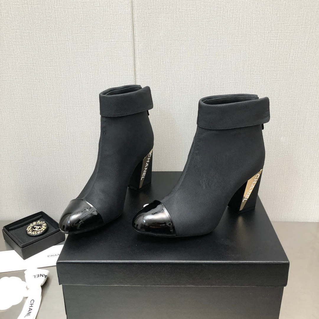 Chanel Women's Shoes Ankle Boots 194351