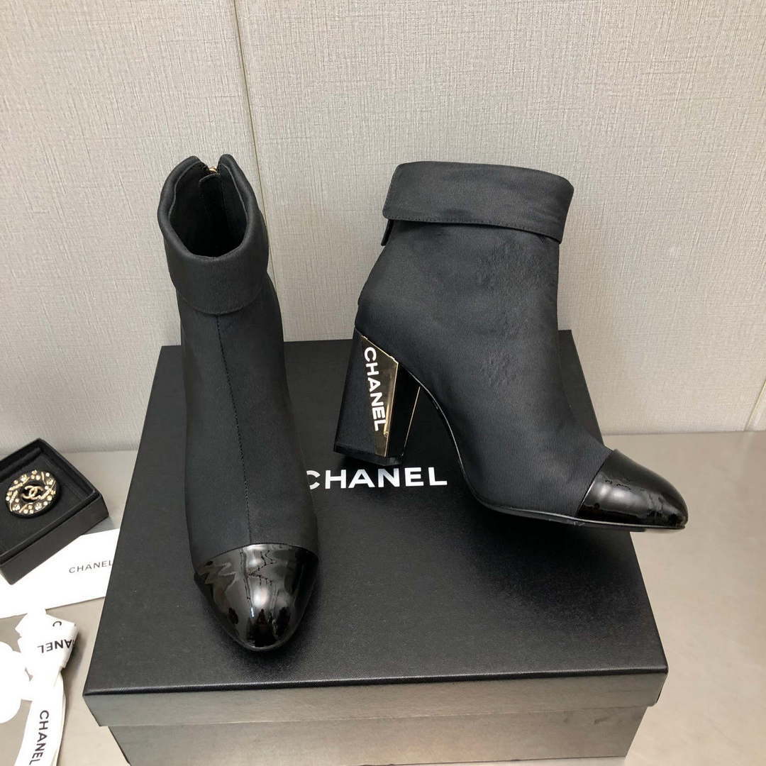 Chanel Women's Shoes Ankle Boots 194351