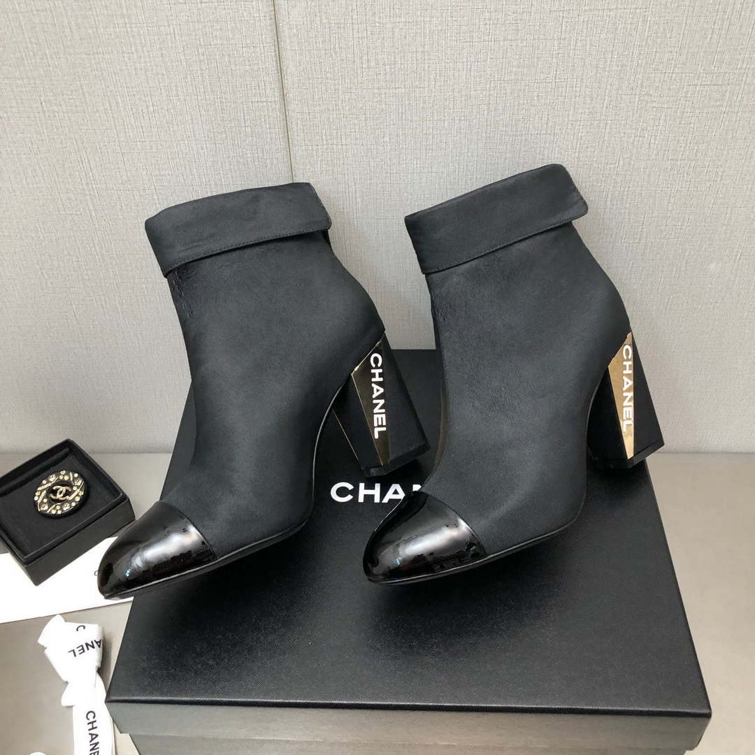 Chanel Women's Shoes Ankle Boots 194351