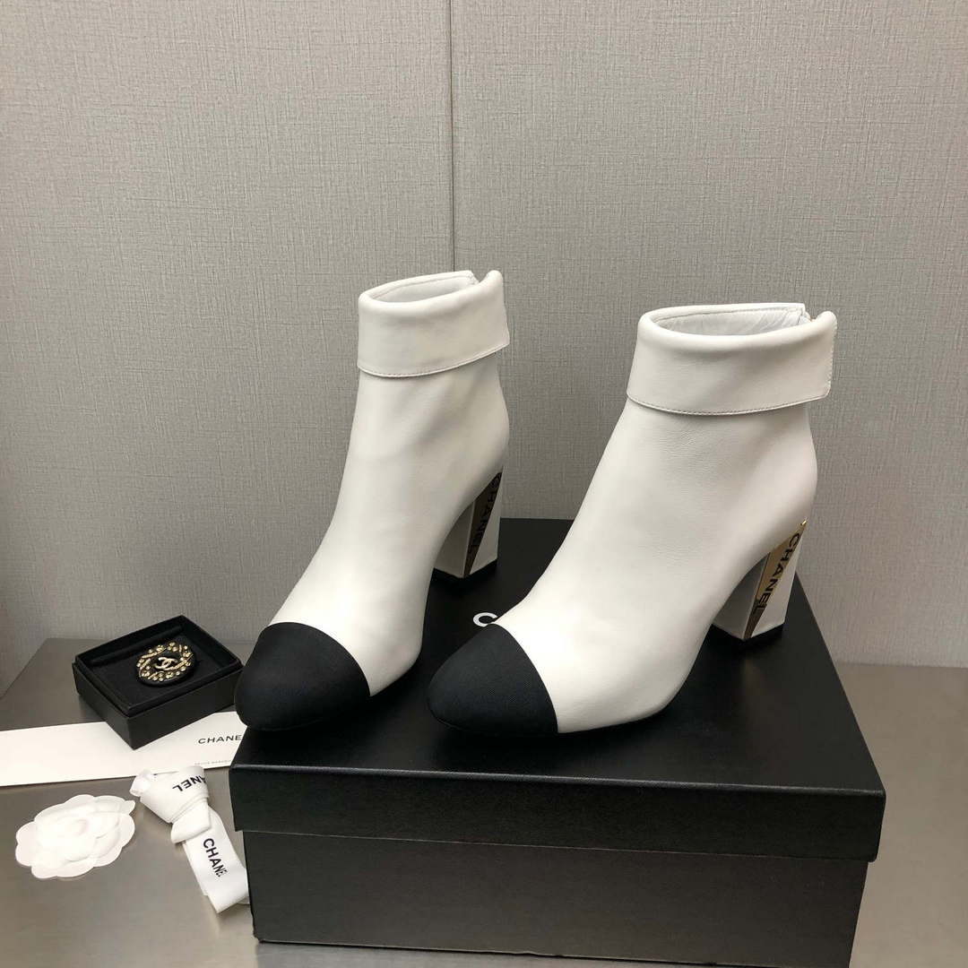 Chanel Women's Shoes Ankle Boots 194352 - 35 - View 8