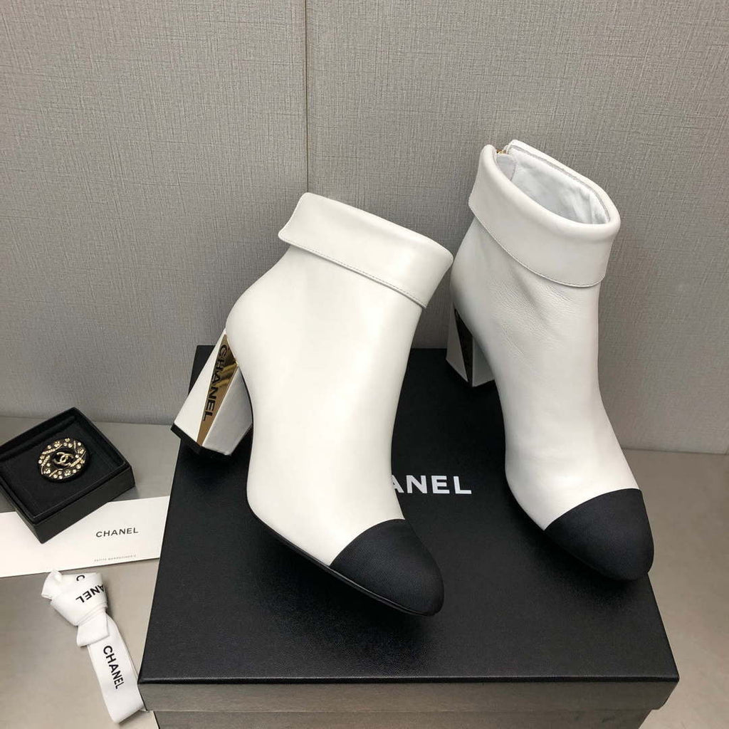 Chanel Women's Shoes Ankle Boots 194352