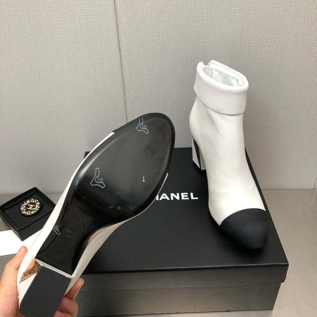 Chanel Women's Shoes Ankle Boots 194352
