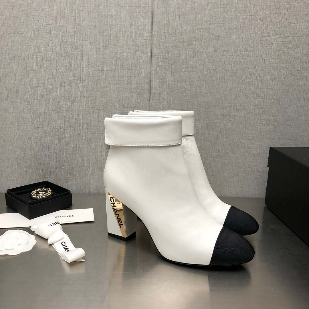 Chanel Women's Shoes Ankle Boots 194352