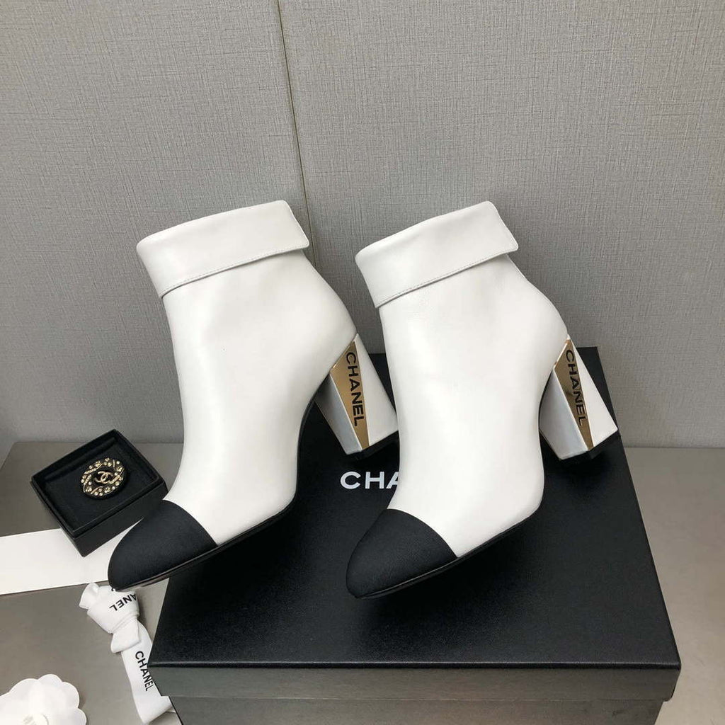 Chanel Women's Shoes Ankle Boots 194352