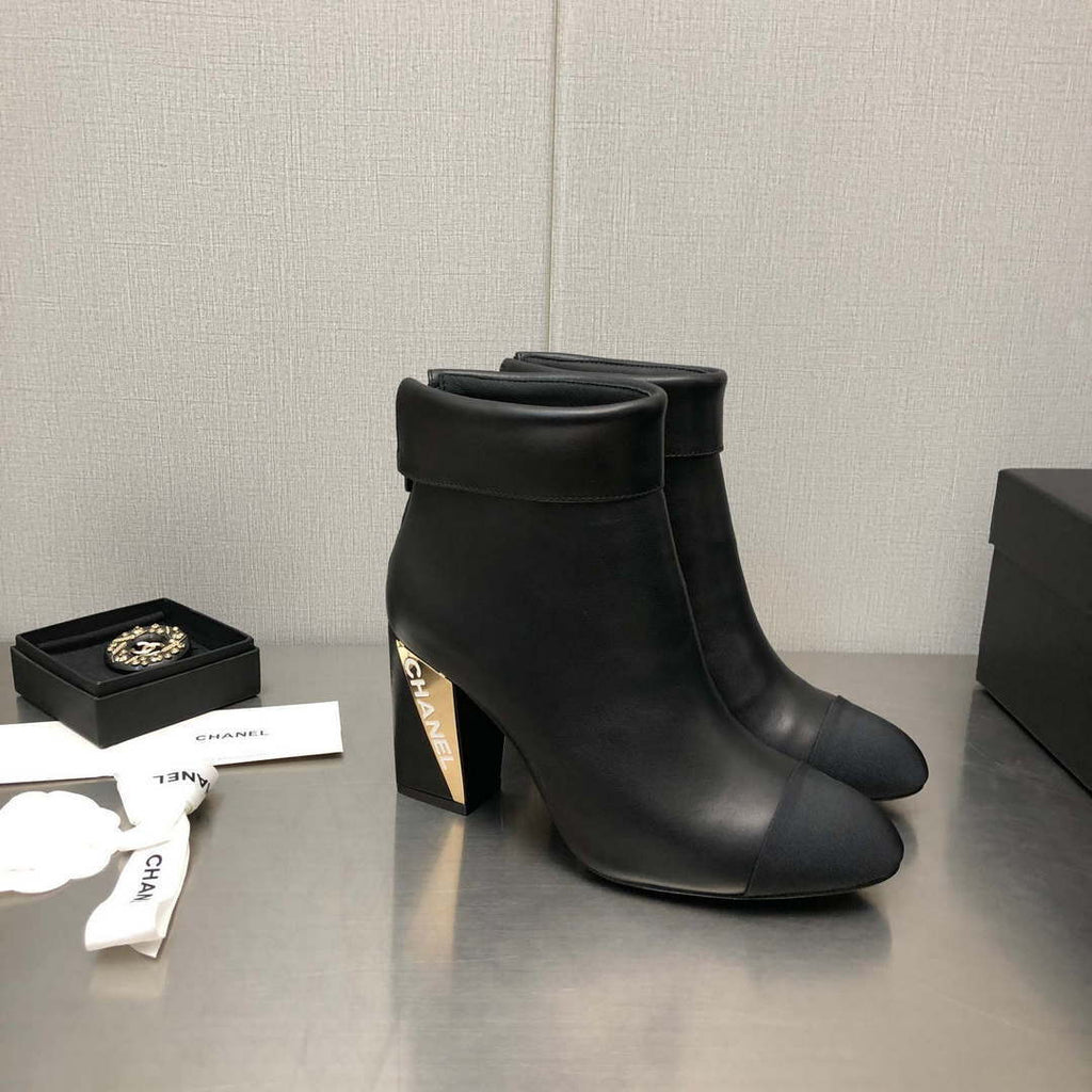Chanel Women's Shoes Ankle Boots 194353