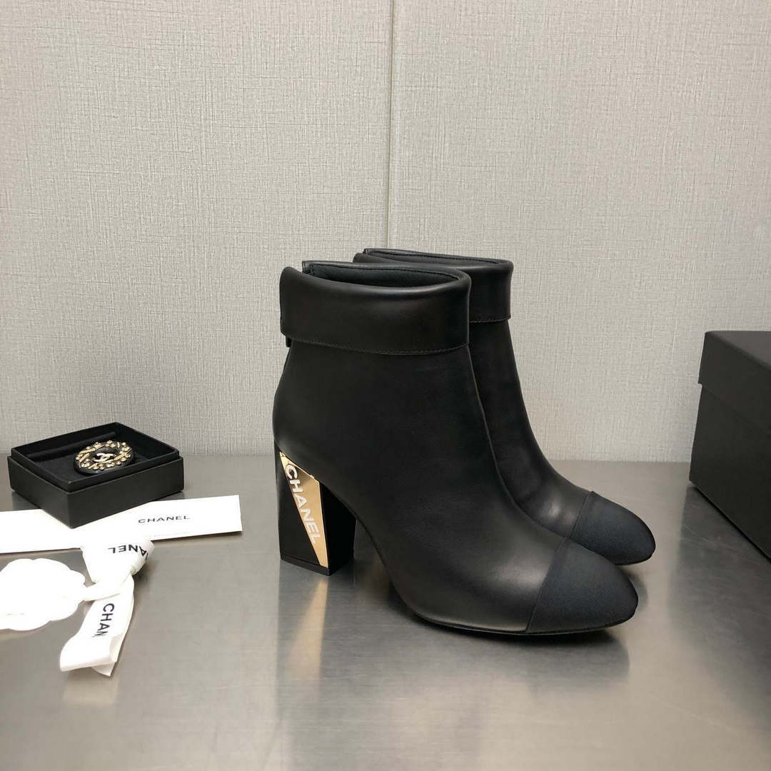Chanel Women's Shoes Ankle Boots 194353