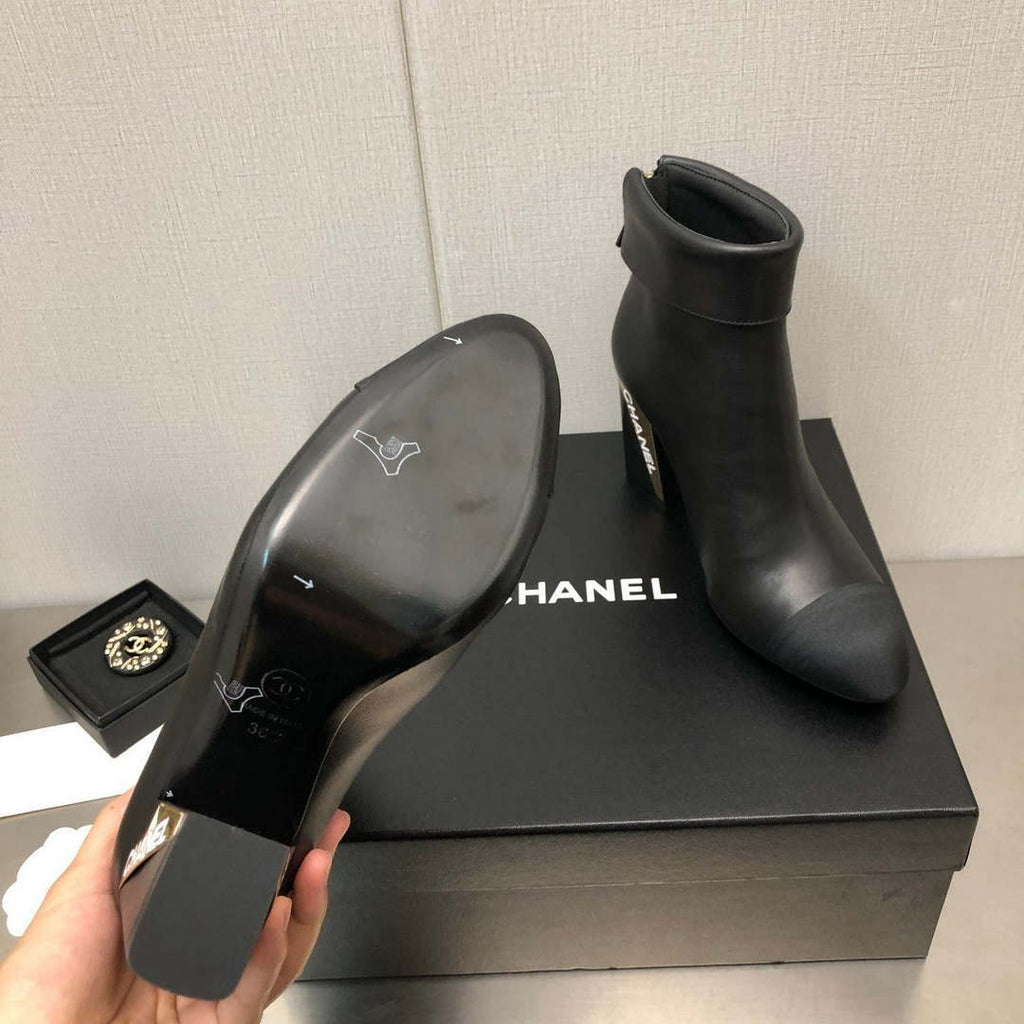 Chanel Women's Shoes Ankle Boots 194353