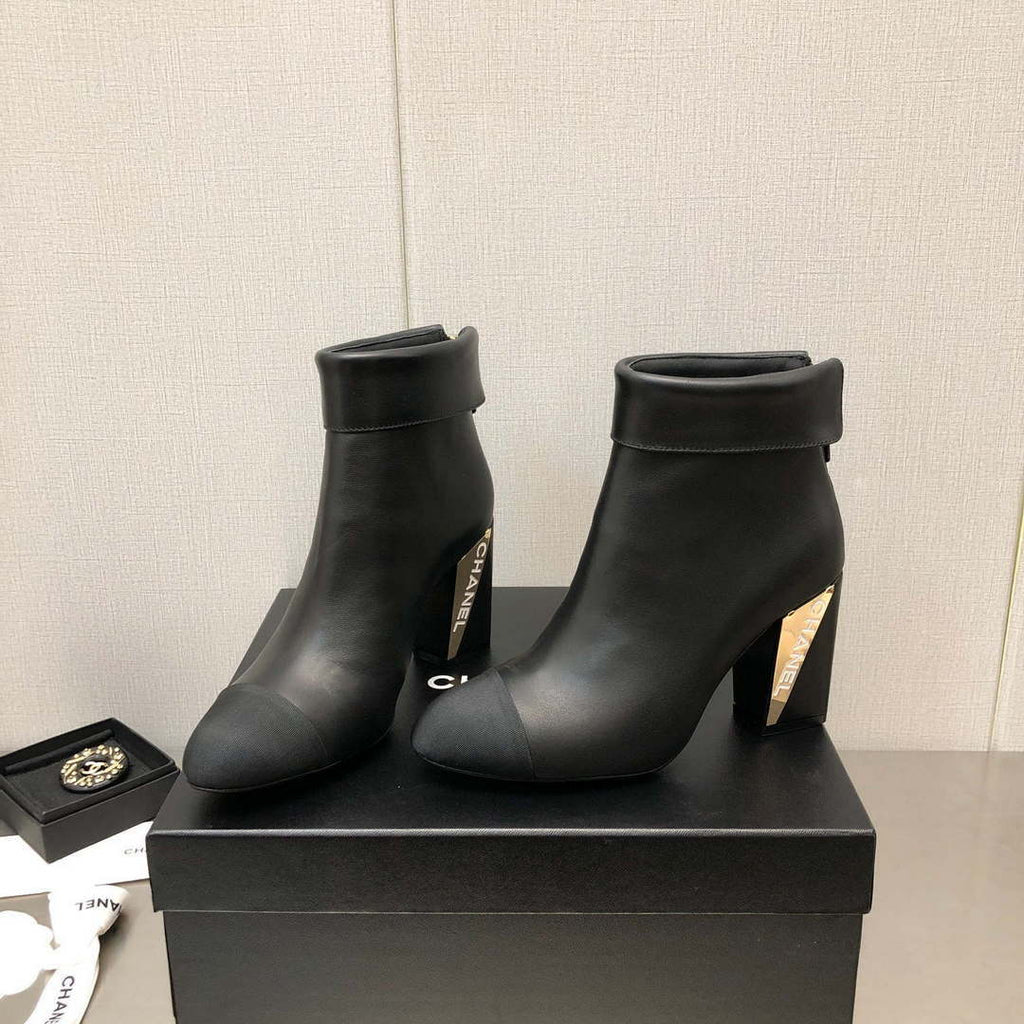 Chanel Women's Shoes Ankle Boots 194353