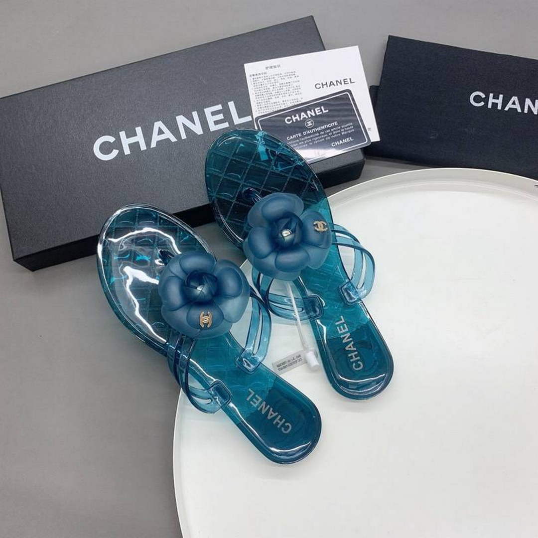 Chanel G38867 Sandals Mules Fabric Women C91204