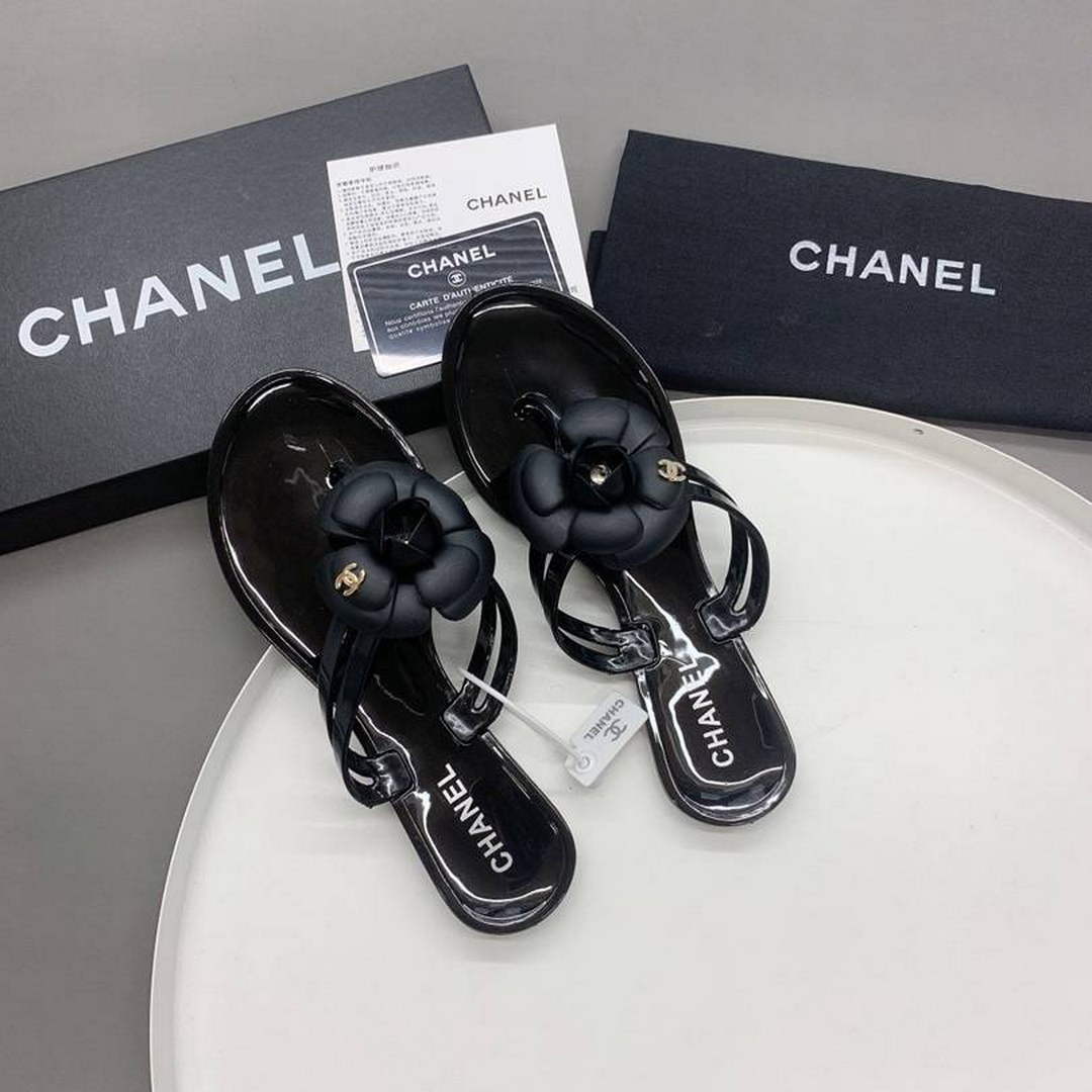Chanel G38867 Sandals Mules Fabric Women C91205 - 35 - View 1