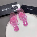 Chanel G38867 Sandals Mules Fabric Women C91206 - 35 - View 1