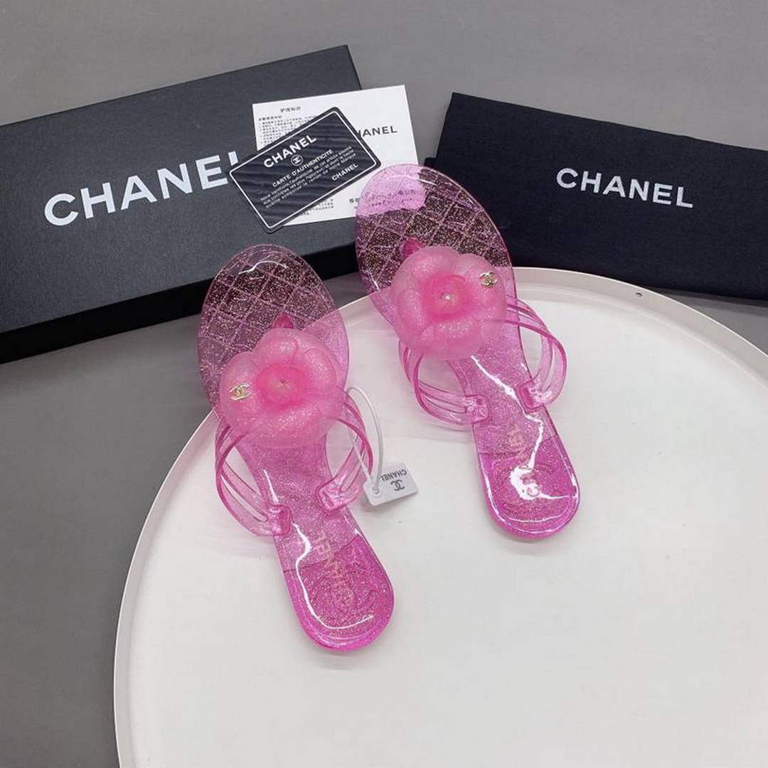 Chanel G38867 Sandals Mules Fabric Women C91206
