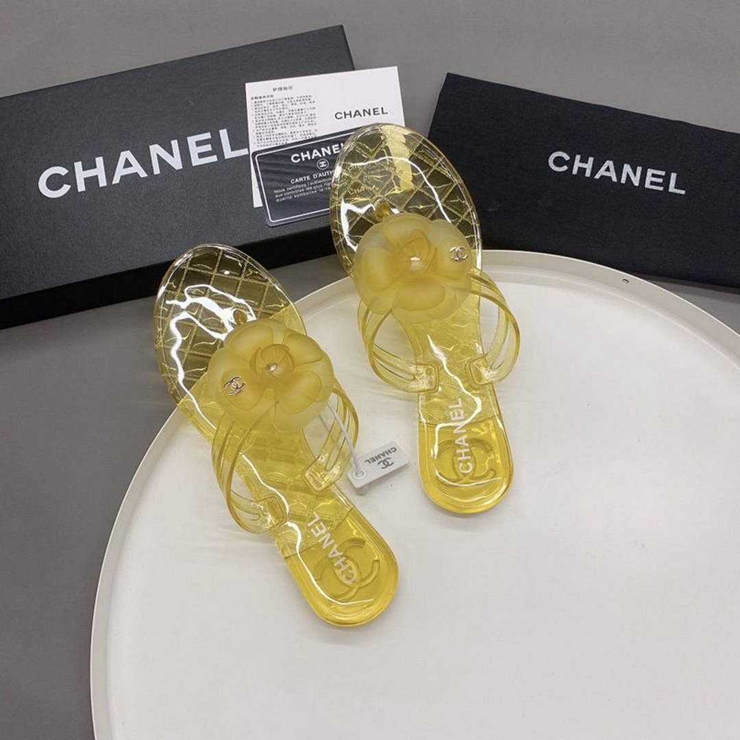 Chanel G38867 Sandals Mules Fabric Women C91207 - 35 - View 1