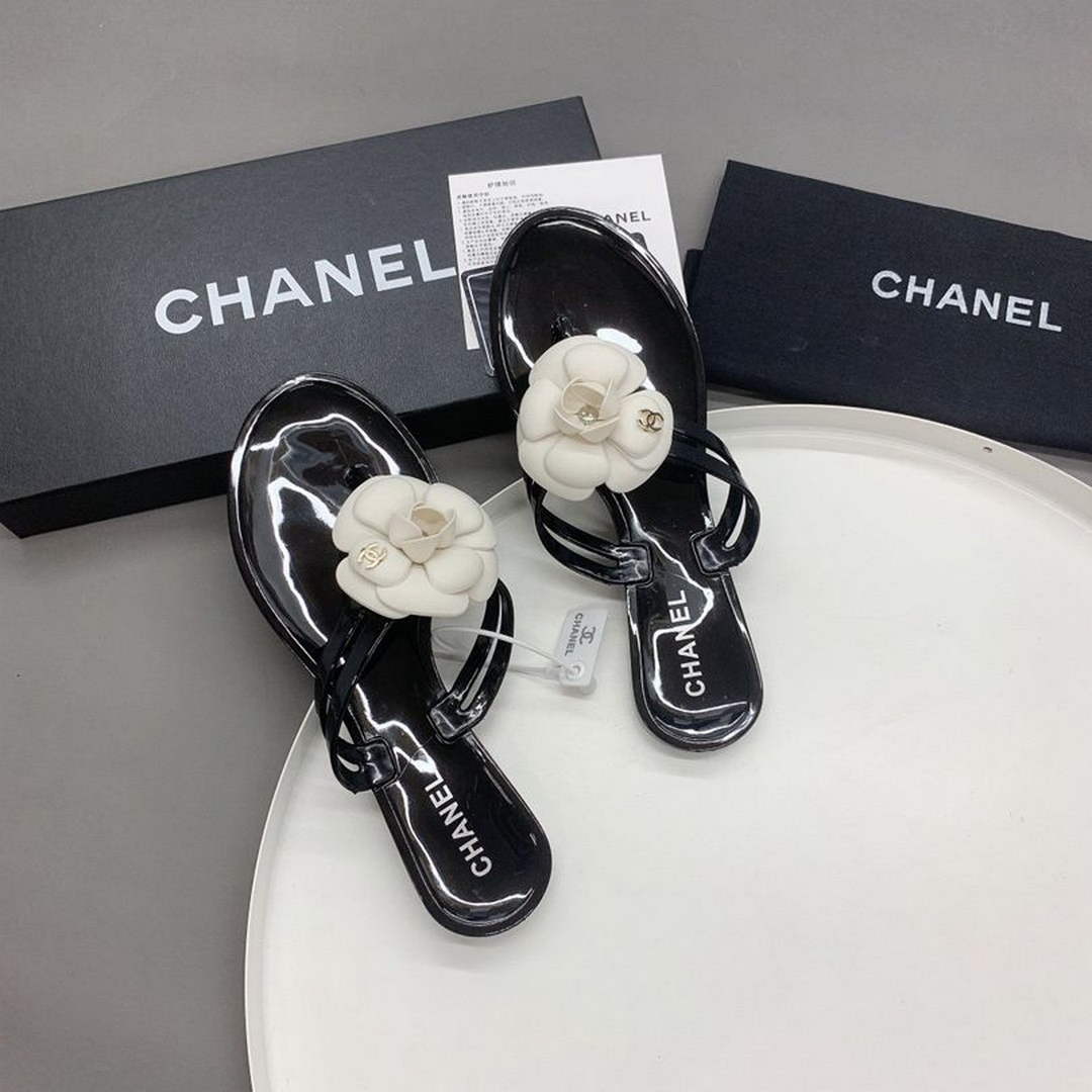 Chanel G38867 Sandals Mules Fabric Women C91208