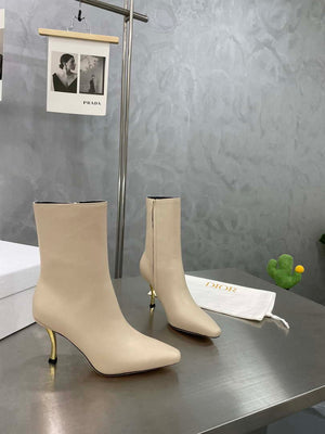 Dior Women's Shoes Kci806vvv_S900  D-Fame Heeled Ankle Boot 192876 - 35 - View 4