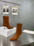 Dior Women's Shoes KCI806VVV_S900 D-Fame Heeled Angle Boot 192878