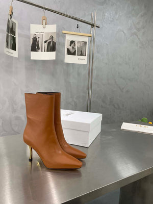 Dior Women's Shoes KCI806VVV_S900 D-Fame Heeled Angle Boot 192878 - 35 - View 3