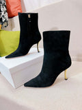 Dior Women's Shoes Kci806vvv_S900 D-Fame Heeled Ankle Boot 192353