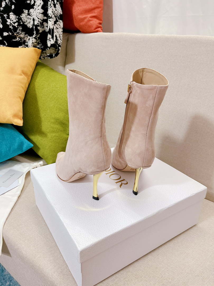 Dior Women's Shoes Kci806vvv_S900 D-Fame Heeled Ankle Boot 192352
