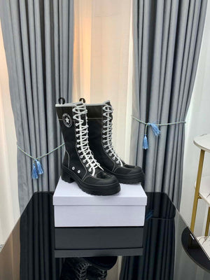 Dior Women's Shoes KCI768TFC_S17X D-Rise Boot 193682 - 35 - View 4